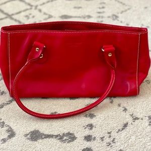 Kate Spade red leather bag!